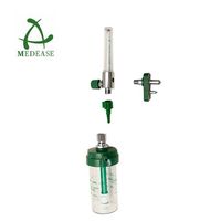 Pengukur Aliran Oksigen dengan Adaptor Kimia, Pengukur Aliran Oksigen Medis Standar Amerika