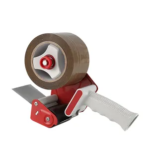 Dispensador de corte de cinta de embalaje de pegamento colorido de seguridad industrial resistente Metal
