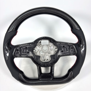 Volante VW <span class=keywords><strong>GTI</strong></span> <span class=keywords><strong>de</strong></span> Calidad Garantizada para Scirocco, Sagitar, Teramont, Golf MK7, B8 Sportsvan, <span class=keywords><strong>Precio</strong></span> al por Mayor - Product Image 1