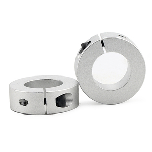 Anneau de serrage en aluminium de type ouvert 25*45*12mm pour axe optique, manchon de fixation d'axe SCS25 - Product Image 3