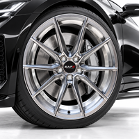 Jantes forgées légères 6061-T6 19 20 21 22 pouces 5x120 5x114.3 à rayons fins pour Corvette C7 C8 BMW M3 M4 G80 Mercedes AMG