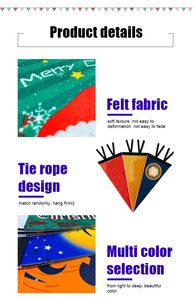 Drapeau fanion en feutre personnalisé avec impression sur une face par sublimation - Product Image 6