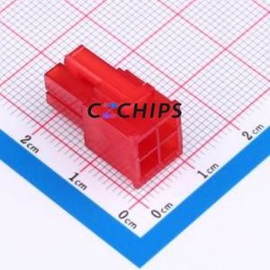 HC-5557-2*2Y-R Housing (Wire-to-Board / Wire-to-Wire) P=4.2mm Connector 2x2P 4.2mm Mini-Fit (MX 4.2) 4.2mm - Product Image 1