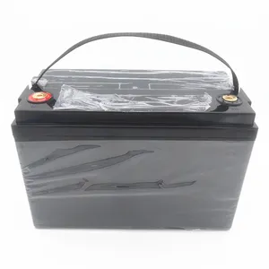 Boîtier de batterie LiFePO4, coque prismatique vide de remplacement, compartiment au lithium-ion, boîtier de batterie plomb-acide étanche, 12V 200AH