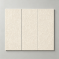 Dalles de sol modernes brillantes Yanting White Slab Blank - Grandes dalles en porcelaine imitation pierre pour mur de briques, texture pour salon