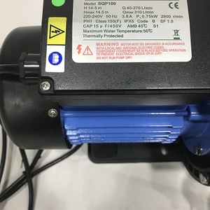 Bomba de agua eléctrica SQP Series 1HP para piscinas y spas, potente bomba de filtro para circulación de agua para bañeras y acuarios - Product Image 4
