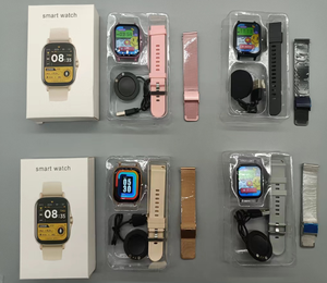 Montre connectée pour hommes et femmes, appels Bluetooth, moniteur de fréquence cardiaque, tension artérielle, oxygène, suivi sportif et de forme physique - Product Image 3