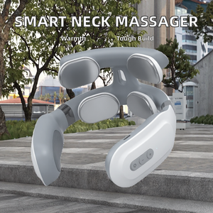 <span class=keywords><strong>2025</strong></span> Mini u-hình dạng thông minh Điện Cổ & vai Massager nhiệt không dây 6 chế độ tốt nhất xách tay nhào xung CE FCC chứng nhận - Product Image 3