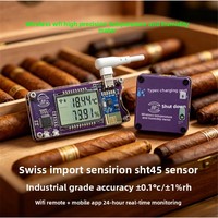 Sensor de Temperatura SHT45, Instrumentos de Medición de Temperatura Digitales para Cajas de Cría, Jaulas de Cría de Peces, Codornices y Ratones