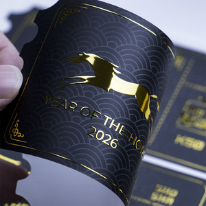 Etichette Personalizzate per Cosmetici, Logo su Bottiglia, Etichette in Carta, <span class=keywords><strong>Adesivi</strong></span> in Vinile con Lamina Dorata, Stampa Impermeabile - Product Image 6