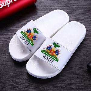 Passato test di portata all'ingrosso di moda prodotti haitiani, per bambini e adulti scivoli haitiani Unisex, basso MOQ Haiti sandali Slide pantofole - Product Image 1