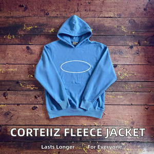 Sweat à capuche zippé de qualité supérieure, poids lourd, 100% coton, lavage vintage, vêtements surdimensionnés, streetwear, sweat à capuche pour hommes - Product Image 4