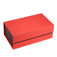Boîtes cadeaux magnétiques de luxe personnalisées avec logo, style livre, doublure en éponge pour l'emballage de tasses isothermes, de mugs de voyage et de verres