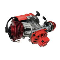 Moteur à essence 49cc 50cc 2 temps pour Mini pit dirt bike moteur bon marché style B atv 49cc moteur pour motos de poche