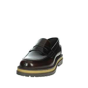 Mocassins pour homme Gino Tagli Marron 652 Abrasived Slip On Loafer - Product Image 6