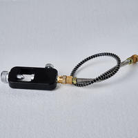 En Stock 40MPA adaptateur de bouteille d'oxygène de plongée grande à petite vanne de gonflage de remplissage de gaz 50cm 8mm pour équipement de plongée et accessoire