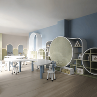 Étagère murale modulaire Chiquitos Modern Custom Building Blocks, présentoir mural, rangement mural pour supermarché et décoration intérieure