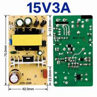 Placas de Alimentación de Potencia Completa al por Mayor de Fábrica 15V 3A 45W, Placa de Circuito de Rendimiento Estable para Reemplazo y Reparación