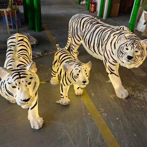 Lámpara de Resina Realista con Forma de Tigre, Luz LED para Decoración de Jardín y Parque, Impermeable IP65, Lámpara de Animal para Año Nuevo, Navidad, Exterior - Product Image 1