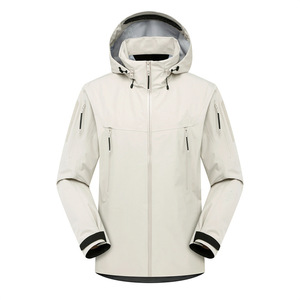 Men's Waterproof Windproof Hardshell Outdoor <b>Jacket</b> For Self Driving Tours Business Events Workwear - Product Image 3