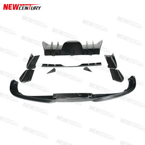 Kit carrosserie en fibre de carbone pour <span class=keywords><strong>Ferrari</strong></span> F430 modifié style <span class=keywords><strong>Hamann</strong></span>, lèvre avant, diffuseur arrière, jupes latérales, spoiler, pièces de tuning aérodynamique - Product Image 5