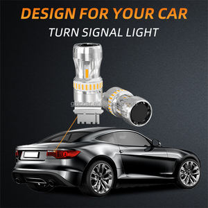 JIACHI 1156 BAU15S PY21W 3156 LED jaune ambre feu de signalisation latéral avec ventilateur Canbus BA15S P21W T20 7440 W21W LED indicateur antibrouillard - Product Image 4