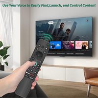 Control Remoto por Voz RMF-TX800U para Televisores Sony Smart TV, Compatible con las Series XR/XBR/KD/K, Televisores LED OLED 4K