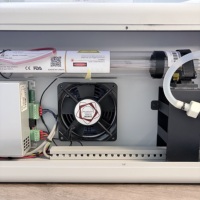 Machine de découpe et de gravure au laser CO2 3050, vente chaude, 50W, petite taille, laser Mingxing