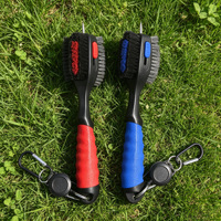Kit d'outils de nettoyage de balle de golf de qualité supérieure en alliage de zinc, vente directe d'usine, accessoires de golf