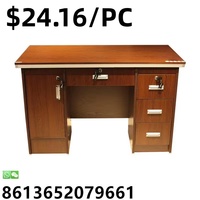 Bureau d'ordinateur de maison moderne Table d'étude de chambre à coucher Table de bureau simple