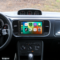 Pour VW Beetle 2012-2018 Écran de lecteur DVD radio 9 pouces GPS sans fil Mirrorlink Affichage Récepteur audio Système d'infodivertissement Stéréo