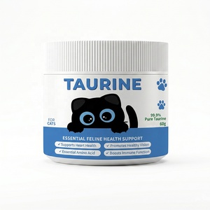 Suplemento de Taurina en Polvo para Gatos, 99.9% Puro, Frasco de 60g, para la Salud del Corazón y la Visión de los Gatos - Product Image 6