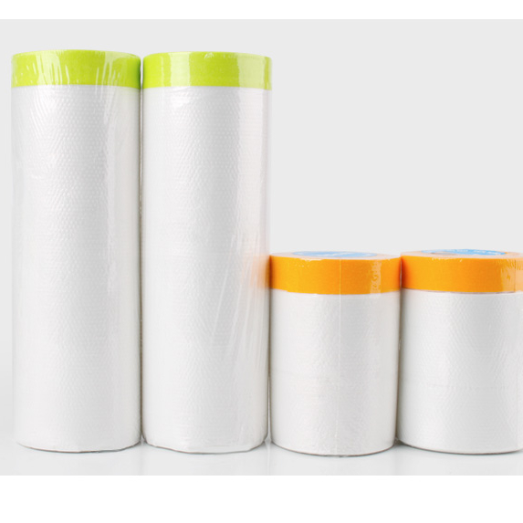 Бесплатный образец от завода-производителя Маскировочная пленка защита автомобильной покраски пластиковая Маскировочная пленка