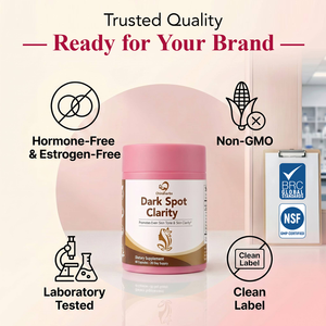 Chinaherbs - Suplemento Personalizado de Glutatión para Aclarar la Piel, Eliminar Manchas Oscuras, Unificar el Tono de la Piel, con Vitamina C, en Cápsulas Veganas - Product Image 5