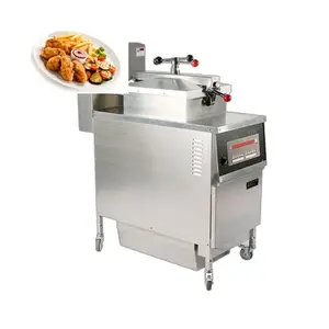 Fast Food Restaurant Gebruikte Commerciële Kip Hogedruk Friteuse Machine Te Koop