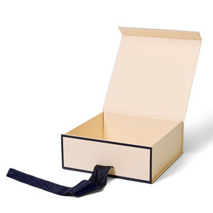 Piccola scatola regalo in cartone di cosmetici di lusso personalizzati inserto in schiuma EVA goffratura per carta cosmopolita con profumo lucidalabbra - Product Image 5