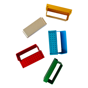 Scatola Porta Frese 30 Fori In Alluminio Autoclavabile Custodia Disinfezione Per Strumenti Cura Orale - Product Image 6