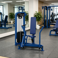 Liva LH-08 Machine de musculation commerciale à charge par poulie pour press à la poitrine assis, poste unique, équipement d'entraînement des pectoraux pour salle de sport