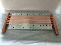 Plaque en aluminium haute fréquence avec radiateur en tube de cuivre en plaque refroidie à l'azote liquide