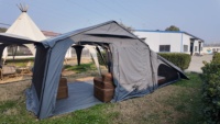 Tente de camping gonflable modulaire connectable de grande taille pour activités de plein air, événements de groupe et festivals, avec aménagement personnalisé
