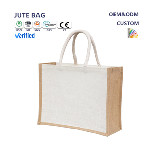 <span class=keywords><strong>Sac</strong></span> fourre-tout en <span class=keywords><strong>jute</strong></span> réutilisable populaire pour femme, écologique, grande capacité, fermeture éclair, <span class=keywords><strong>toile</strong></span> <span class=keywords><strong>de</strong></span> <span class=keywords><strong>jute</strong></span> avec <span class=keywords><strong>sac</strong></span> intérieur, cadeau <span class=keywords><strong>personnalisable</strong></span> - Product Image 1