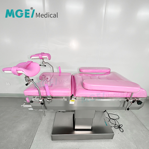 MGE-DPA1C bệnh viện điện kiểm tra ghế phụ khoa hoạt động bảng với stirrups thiết lập cho phụ khoa hoạt động - Product Image 5