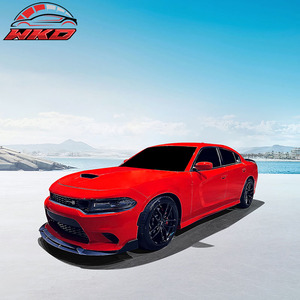 ลิ้นกันชนหน้าทรง V2 สีดำด้าน สำหรับ Charger SRT ปี 2015-2016 - Product Image 2
