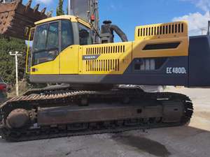 Excavatrice sur chenilles Volvo EC480DL d'occasion, 48 tonnes, peinture d'origine, grande pelle minier Volvo EC480DL à vendre - Product Image 5
