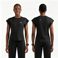 Ensemble de blouses médicales sans manches pour femmes, logo personnalisé, marque privée, uniforme d'hôpital respirant, tenue de travail pour infirmières et médecins
