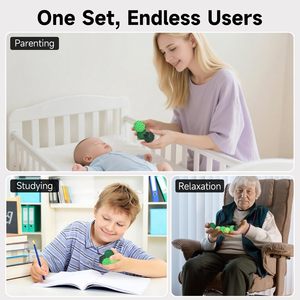 Pelota Magnética Sensorial para Terapia, Juguete Antiestrés para Adultos, Gadget de Oficina EDC, Herramienta de Masaje de Silicona para Autismo y TDAH - Product Image 3