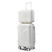 Valise à coque rigide, transport classique, poussette de voyage, valise de 20 pouces, sac de transport avec roues pour les affaires