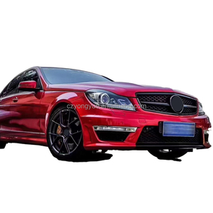 Kit de Carrocería Completo Ancho C63 AMG Negro para <span class=keywords><strong>Mercedes</strong></span> <span class=keywords><strong>Benz</strong></span> Clase C W204 Coupé C180 C200 <span class=keywords><strong>C250</strong></span> C280 2011 2012 2013 <span class=keywords><strong>2014</strong></span> - Product Image 3