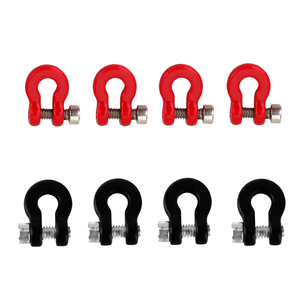 Rcxaz 8pcs 7*10mm kim loại Bumper D-Ring <span class=keywords><strong>Tow</strong></span> <span class=keywords><strong>Hook</strong></span> cho 1/24 <span class=keywords><strong>RC</strong></span> Crawler xe trục scx24 nâng cấp các bộ phận, <span class=keywords><strong>Tow</strong></span> <span class=keywords><strong>Hook</strong></span> cho <span class=keywords><strong>RC</strong></span> Phụ tùng xe hơi - Product Image 3