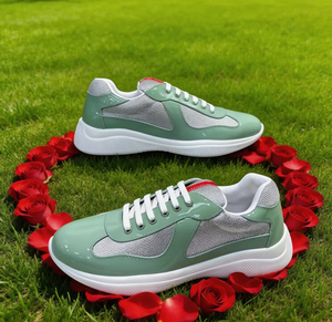 Chaussures de sport décontractées pour hommes de marque de créateur, respirantes, en cuir véritable, haute qualité, taille 35-48 - Product Image 6